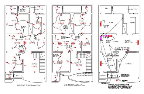 residential electrical cad blocks